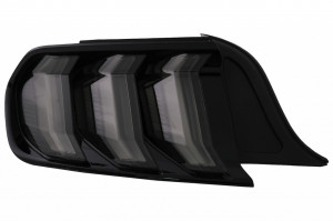 Stopuri Full LED compatibil cu Ford Mustang VI S550 2015-2019 Fumuriu cu Semnal Dinamic Secvential - Img 2