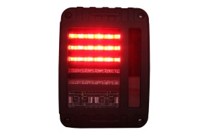 Stopuri Full LED compatibil cu JEEP Wrangler / Rubicon JK 2007-2017 - Img 2
