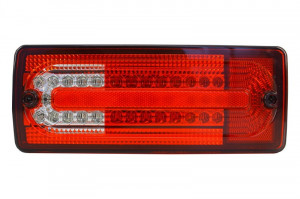 Stopuri Full LED compatibil cu MERCEDES W463 G-Class 1989-2015 Rosu Clar - Img 3