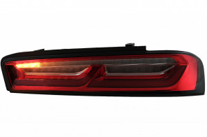 Stopuri Full LED Light Bar compatibil cu Chevrolet Camaro 2015-2017 Rosu cu Semnal Dinamic - Img 4