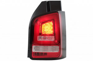 Stopuri Full LED Rosu Clar compatibile cu VW Transporter Multivan V T5 Facelift 2010-2015 - Img 4