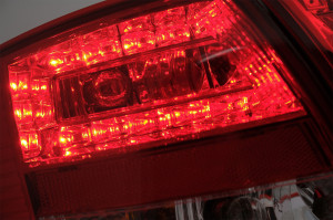 Stopuri LED compatibil cu Audi A4 B7 Avant 8ED 2004-2007 Rosu Clar - Img 3
