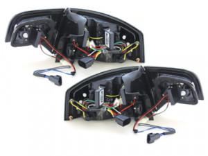 Stopuri LED compatibil cu AUDI A4 B7 Sedan 2004-2008 Negru - Img 3