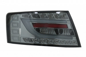 Stopuri LED compatibil cu Audi A6 C6 4F Sedan 2004-2008 6-PIN Fumuriu - Img 2