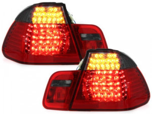 Stopuri LED compatibil cu BMW Seria 3 E46 Limousine 4 usi 2001-2005 Rosu Fumuriu
