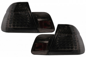 Stopuri LED compatibil cu BMW Seria 3 E46 Limuzina 4 Usi 2001-2005 Fumuriu - Img 4