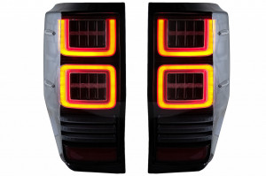 Stopuri LED compatibil cu Ford Ranger 2012-2018 Geam Fumuriu cu Semnal Dinamic