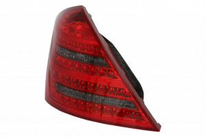 Stopuri LED compatibil cu Mercedes S-Class W221 2005-2009 Rosu Clar cu Semnalizare Secventiala Dinamica - Img 4