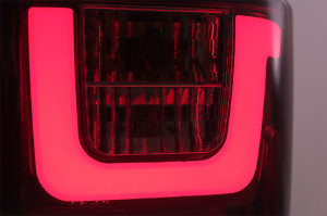 Stopuri LED Light Bar compatibil cu VW T4 Transporter Caravelle Multivan 1990-2003 Rosu Fumuriu - Img 4