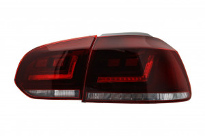 Stopuri OSRAM LEDriving LED compatibil cu VW Golf 6 VI 2008-2012 Semnal Secvential Dinamic - Img 2