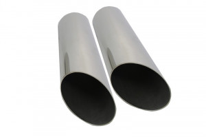 Tobe Ornamente pentru sistemul de evacuare Chrome Lucios compatibil cu Mercedes G-Class W463 G500 G55 G63 G65 1998-> - Img 2