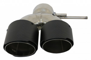 Tobe Ornamente Sistem de Evacuare compatibile cu Land Rover Range Rover Carbon Real Inlet 7.8cm - Img 3