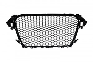 Ansamblu Difuzor Bara Spate si Grila Centrala compatibil cu AUDI A4 B8 Facelift 2012-2015 Sedan/Avant RS Design - Img 3