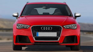 Bara Fata compatibil cu Audi A3 8V Facelift Sedan Cabrio 2016-2019 RS3 Design Negru Lucios - Img 5