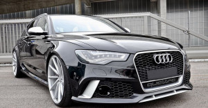 Bara Fata compatibil cu AUDI A6 4G RS6 Design 2011-2015 cu Grile - Img 8