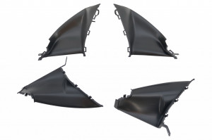 Bara Fata compatibil cu BMW Seria 1 E81 E87 2004-2011 1M Design Tuburi Ventilatie Incluse) - Img 6