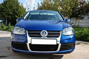 Bara Fata compatibil cu VW Golf V 5 2003-2007, Jetta 2005-2010 R32 Aluminiu Look - Img 2