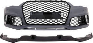Bara Fata Completa cu Prelungire compatibil cu AUDI A6 4G RS6 Design 2011-2015 RS6 Design - Img 7