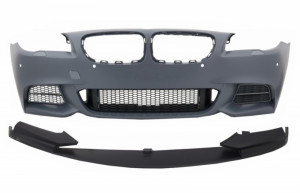 Bara Fata cu Prelungire lip compatibil cu BMW Seria 5 F10 F11 2010-> M-Performance M Sport M550 Design