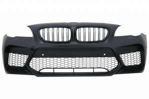 Bara Fata Echipata cu Grile Centrale compatibila cu BMW Seria 5 F10 F11 (2011-2017) M5 G30 Design