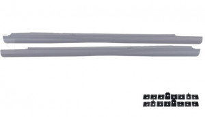 Bara Spate compatibil cu Mercedes S-Class W221 2005-2010 S65 Design cu Praguri Laterale Versiunea Scurta - Img 3