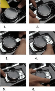 Butoane Multimedia pentru BMW SERIA 1. SERIA 2, SERIA 3, SERIA 4, SERIA 5 , X4, X3, X5, X6 - Img 7