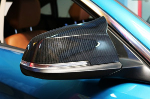 Capace oglinzi compatibil cu BMW Seria 1/2/3/4 Carbon Real - Img 4