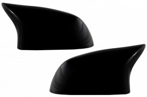 Capace oglinzi compatibil cu BMW X3 F25 X4 F26 X5 F15 X6 F16 2013-2019 Negru Lucios M Design