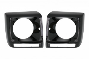 Carcasa faruri compatibil cu Mercedes G-class W463 1989-2018 G65 Design Negru