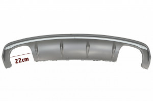 Difuzor Bara Spate compatibil cu Audi A3 8V Sedan 2012-2015 S3 Design - Img 4
