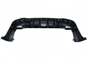 Difuzor Bara Spate compatibil cu Mercedes GLC X253 SUV 2020-> GLC63 Ornamente Tobe Crom - Img 3