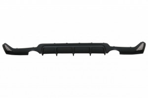 Difuzor Bara Spate Cu Evacuare Dubla compatibil cu BMW Seria 4 F32 F33 F36 M Performance Design (2013-) - Img 2