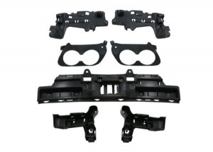 Difuzor Bara Spate cu Evacuari Negre compatibil cu Mercedes GLC Coupe Facelift C253 2020-> GLC43 Design Night Package - Img 4
