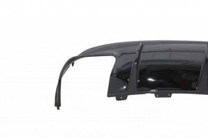 Difuzor Bara Spate cu Ornamente Evacuare compatibil cu Mercedes CLA W117 X117 Shooting Brake 2013-2018 Facelift CLA45 Look - Img 5
