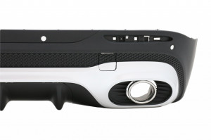Difuzor Bara Spate cu Ornamente Evacuare compatibil cu Mercedes GLB X247 SUV 2020-> - Img 3