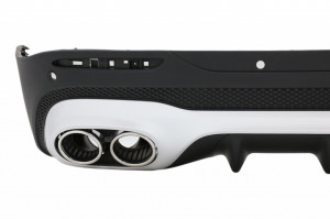 Difuzor Bara Spate cu Ornamente Evacuare compatibil cu Mercedes GLB X247 SUV 2020-> - Img 4