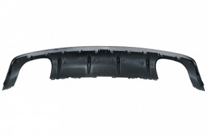 Difuzor Bara Spate cu Ornamente toba compatibil cu Audi A3 8V Sedan 2012-2015 S3 Design pentru Bara spate standard - Img 3