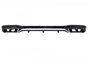 Difuzor Bara Spate cu Ornamente Tobe Negre compatibil cu Mercedes E-Class W213 AMG Line 2016-2019 E63 Design