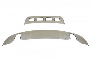 Difuzor Bara Spate cu Praguri Laterale compatibil cu AUDI Q5 8R 2008-2016 S-Line Design Nergu Crom - Img 6