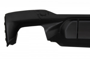 Difuzor Bara Spate Negru Mat cu Tobe Ornamente Sistem de evacuare compatibil cu BMW Seria 5 G30 G31 2017-> M5 Design - Img 6