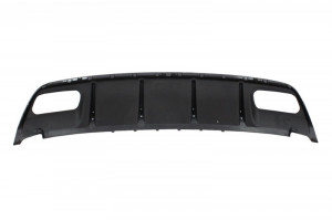 Difuzor Bara Spate & Ornamente Negru cu Prelungiri Extensii si Eleron Portbagaj compatibil cu MERCEDES W176 A-Class 2012-2018 A45 Facelift Design - Img 5