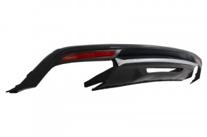 Difuzor Bara Spate si Ornamente Evacuare compatibil cu Mercedes Clasa S W222 Sport Line (2013-06.2017) S63 Design - Img 6