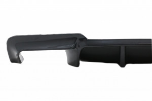 Difuzor de aer cu evacuare dubla compatibil cu BMW Seria 5 F10 F11 2011-2017 M-Performance Design Negru Lucios - Img 3