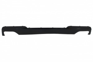 Difuzor de aer Negru cu Ornamente Evacuare compatibil cu BMW Seria 5 F10 F11 2011-2017 M-Technik 550i Design - Img 3
