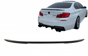 Eleron Portbagaj compatibil cu BMW Seria 5 F10 2010-2017 M Look Negru Lucios - Img 2