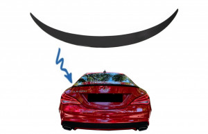 Eleron Portbagaj compatibil cu Mercedes CLA C117 W117 2013-2018 Negru Lucios - Img 2