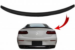Eleron portbagaj compatibil cu Mercedes E-Class C238 Coupe 2016-> Negru Lucios - Img 2