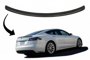 Eleron Portbagaj compatibil cu Tesla Model S 2012-> Carbon Real - Img 2
