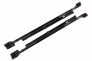 Extensii Praguri Laterale compatibil cu VW Arteon 2017-2020 Negru Lucios