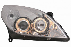 Faruri Angel Eyes compatibil cu Opel Vectra C, Signum Facelift 2005-2008 - Img 2